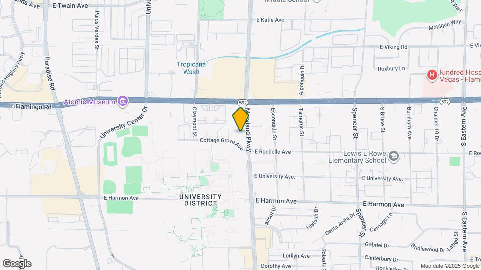 The Degree Mapa y Detalles de la Ubicación