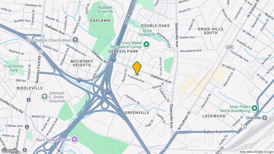 1208 Fontana Ave Map and Location Details