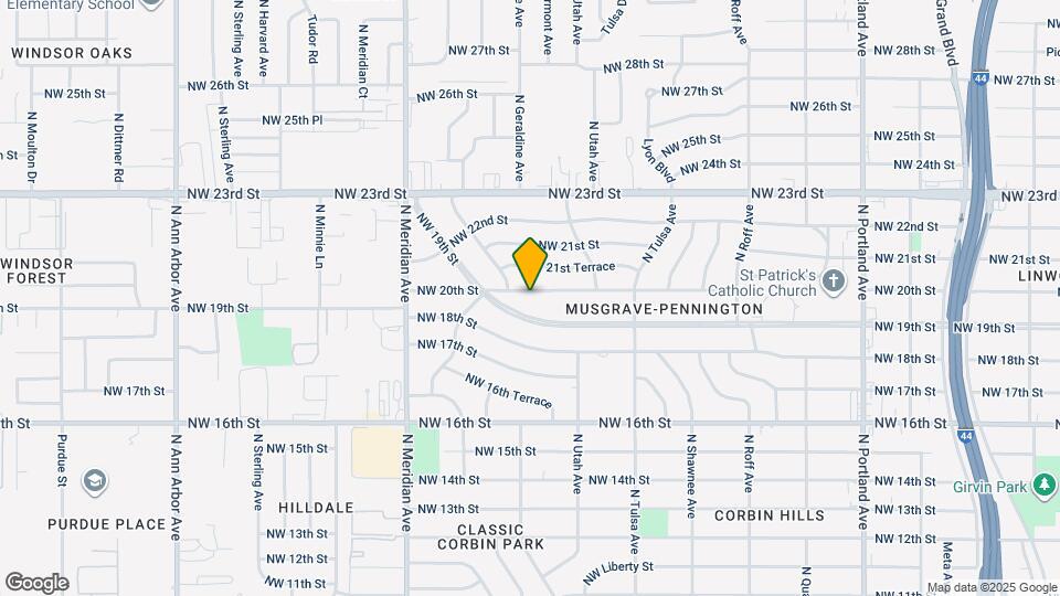 4300 NW 20th St Map and Location Details