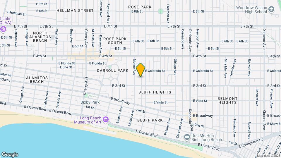 317 N Colorado Pl Map and Location Details