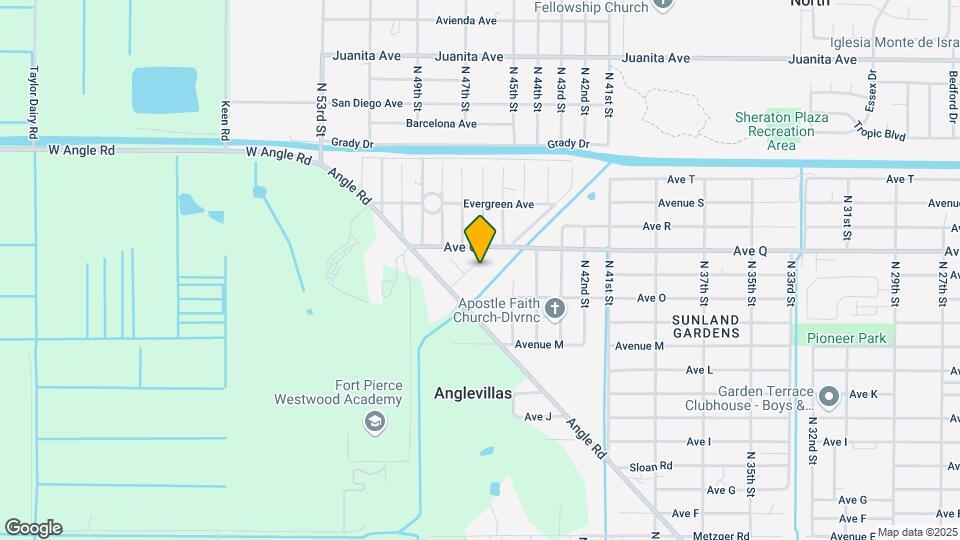 4805 Anglevilla Dr Map and Location Details