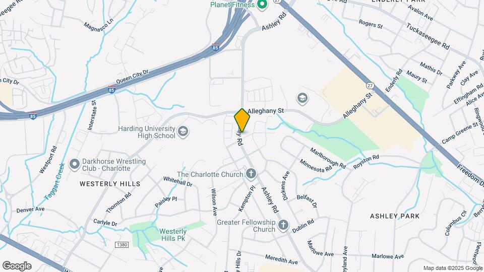 1919 Ashley Rd Map and Location Details