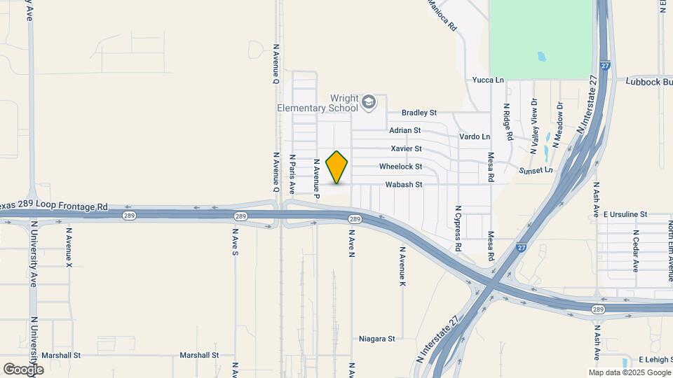 1507 Wabash St Map and Location Details