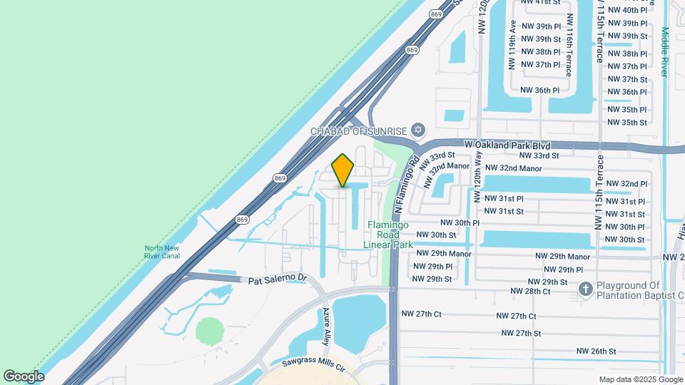3280 NW 126th Ave Map and Location Details