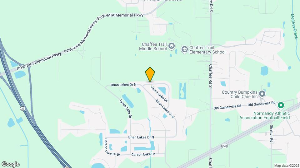 11311 Justin Oaks Dr N Map and Location Details