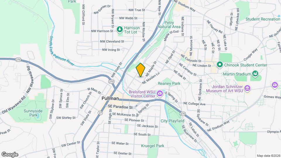 322 NE Whitman St Map and Location Details