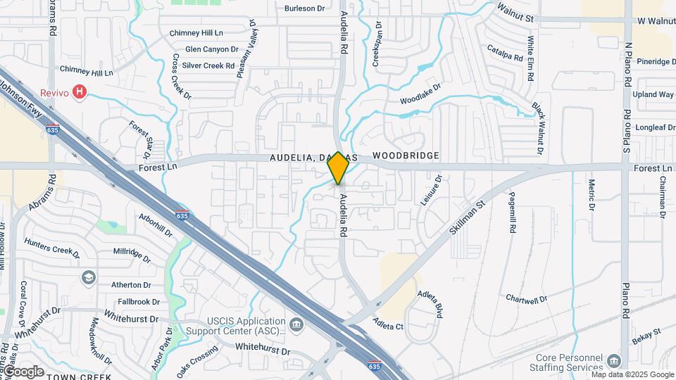11655 Audelia Rd Map and Location Details
