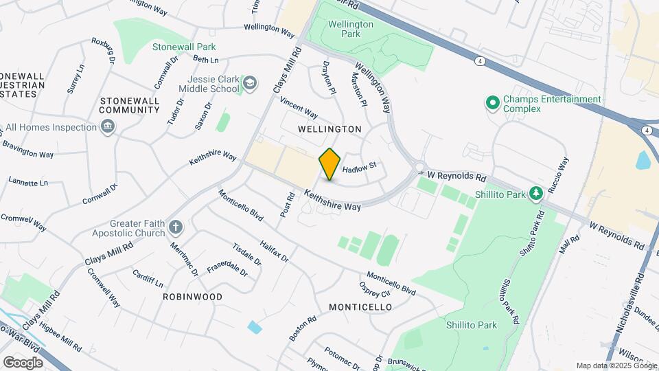 580 Wellington Gardens Dr Map and Location Details