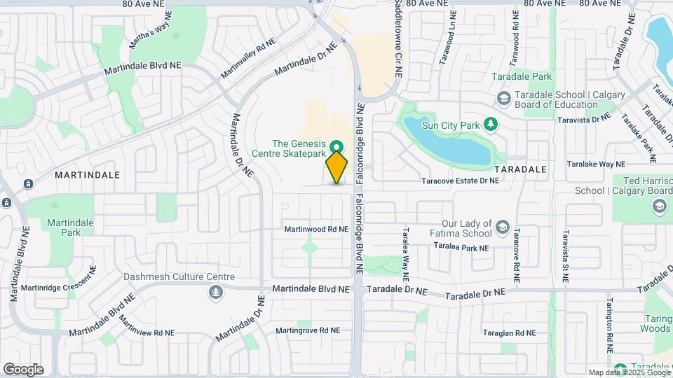 7451 Falconridge Blvd NE Map and Location Details