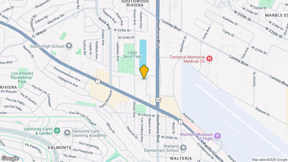 23818 Audrey Ave Mapa y Detalles de la Ubicación