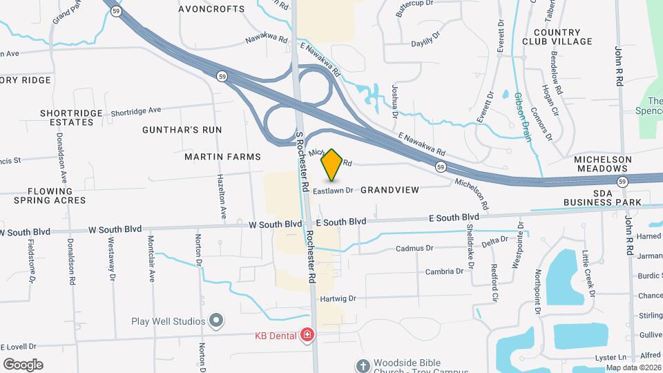 77 Eastlawn Dr Map and Location Details
