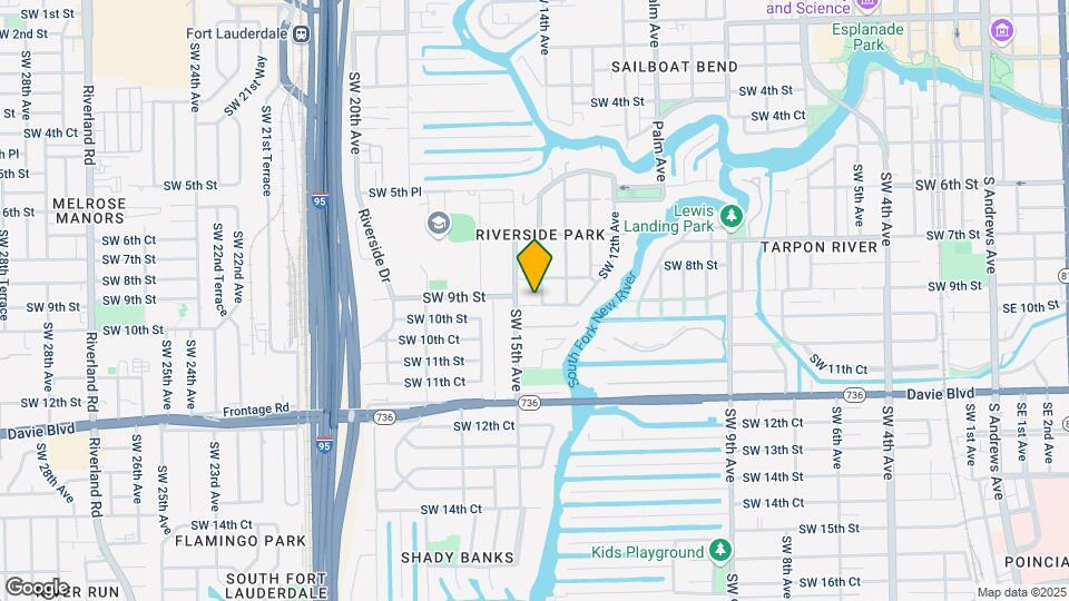 1429 SW 9th St Map and Location Details