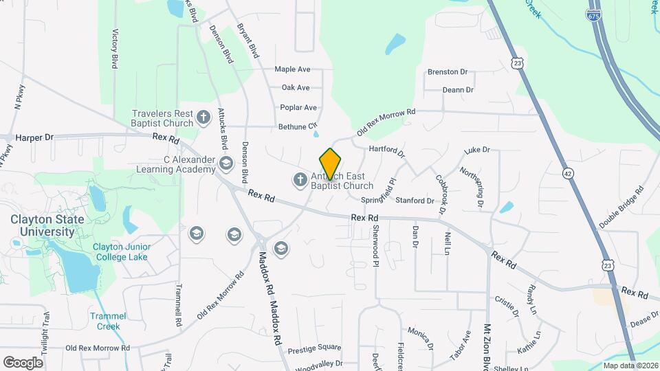 5810 Northfield Dr Map and Location Details