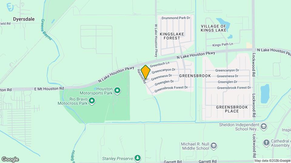 11703 Greenmesa Dr Map and Location Details