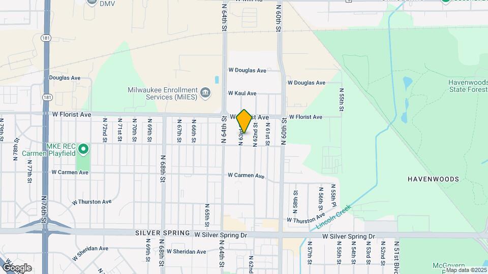 5920-5922 N 63rd St Mapa y Detalles de la Ubicación