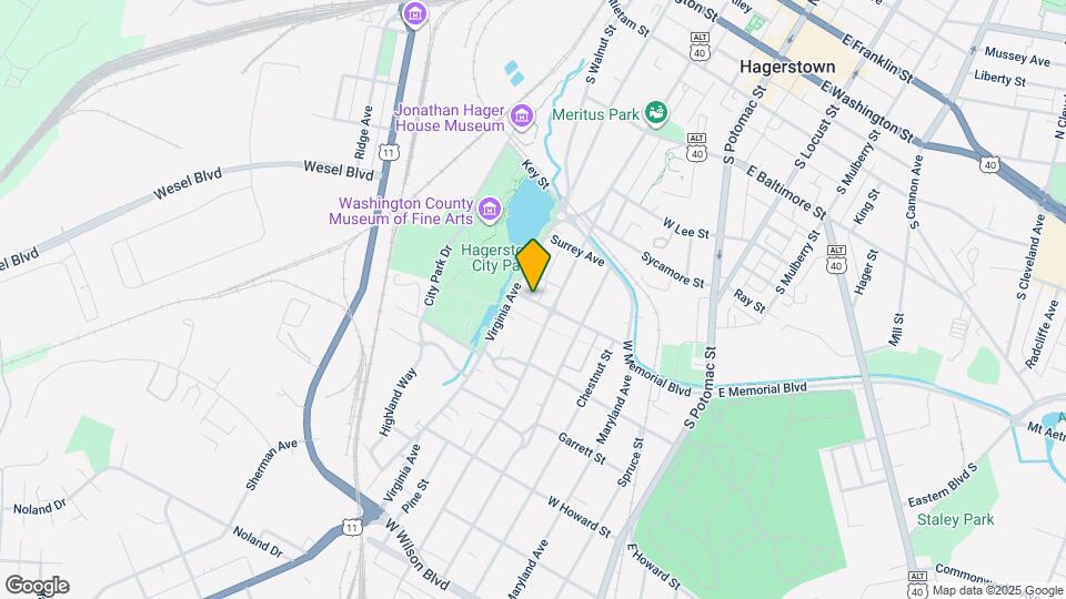 923 Harwood Rd Map and Location Details