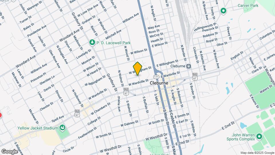 307 N Buffalo St Map and Location Details