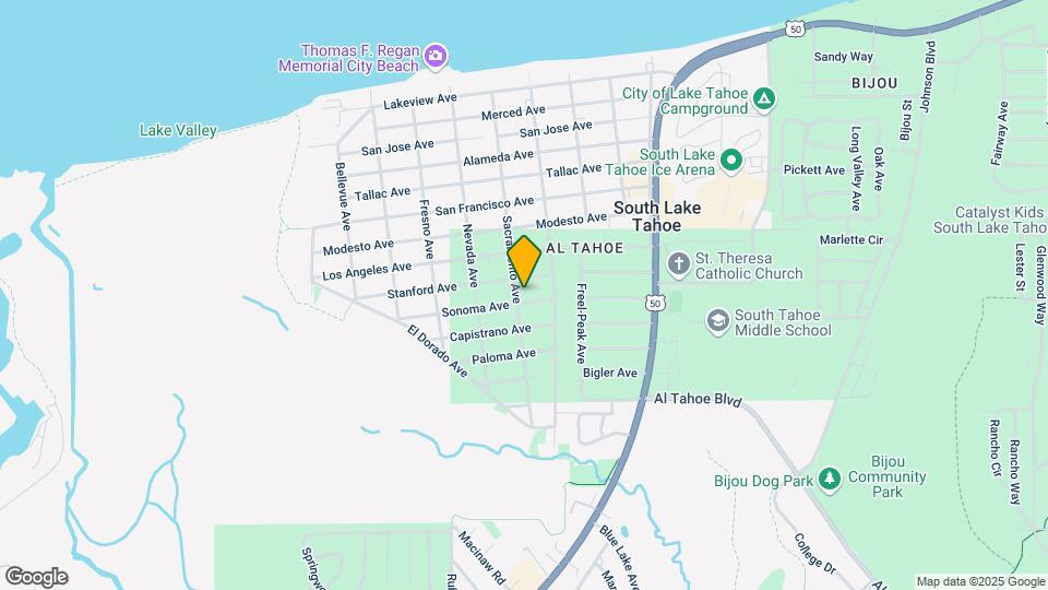 865 Sonoma Ave Map and Location Details