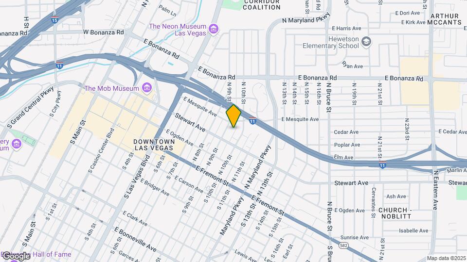 316 N 9th St Mapa y Detalles de la Ubicación