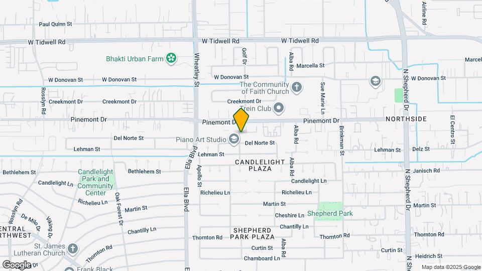 1161 Eden Park Ln Map and Location Details