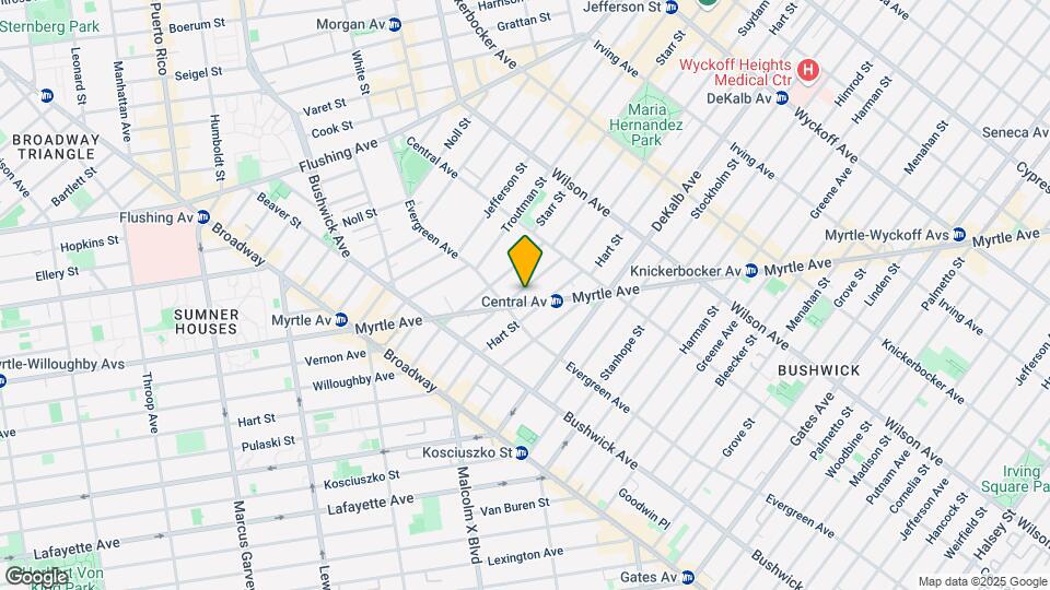 1257 Myrtle Ave Mapa y Detalles de la Ubicación