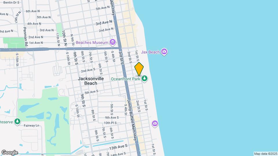 400 1st St S Map and Location Details