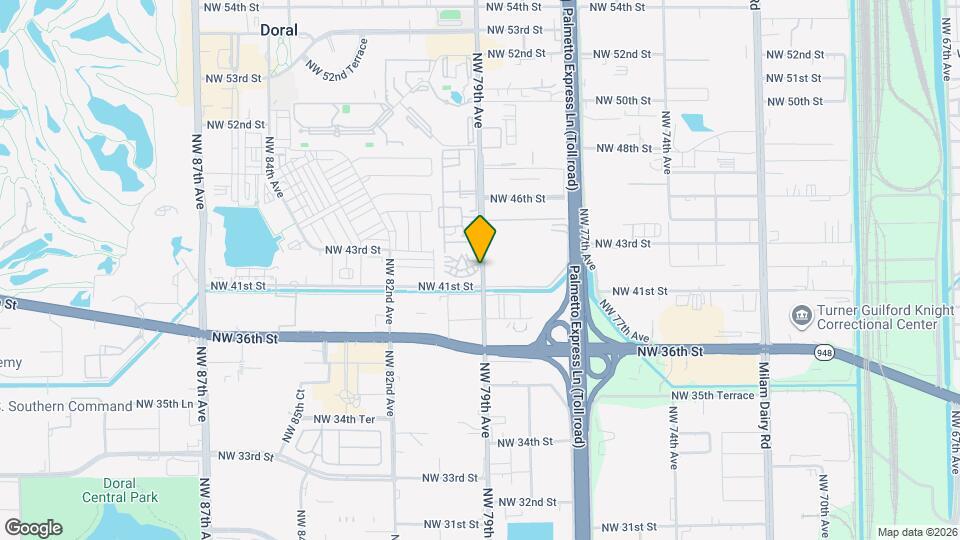 4170 NW 79th Ave Map and Location Details