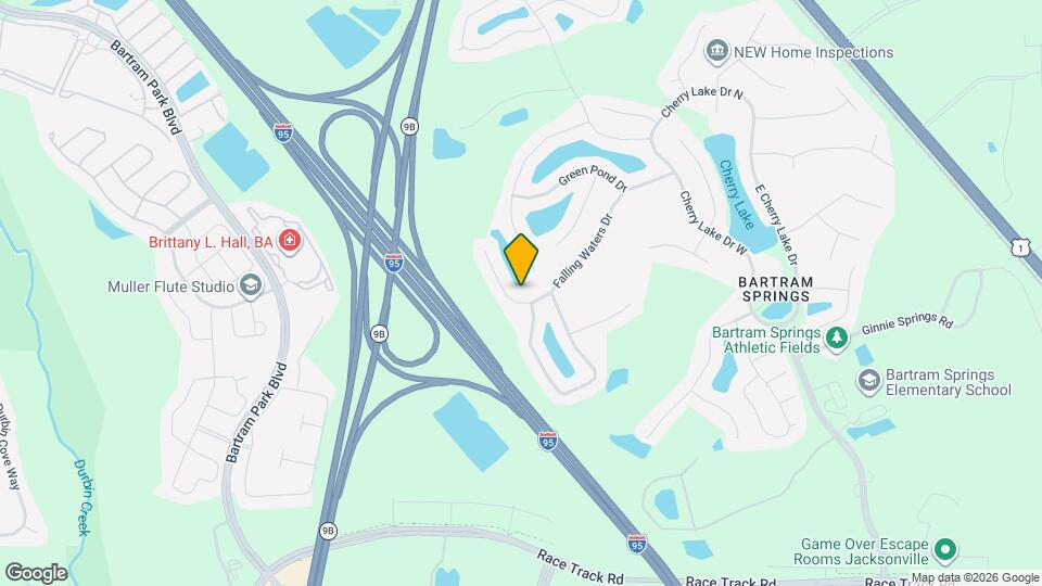 14728 Falling Waters Dr Mapa y Detalles de la Ubicación