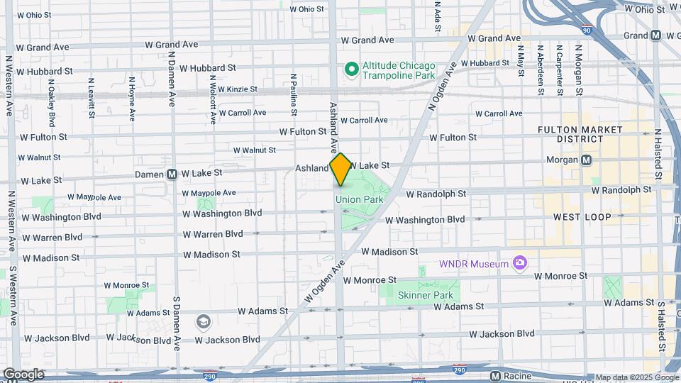 145 N Ashland Ave Map and Location Details