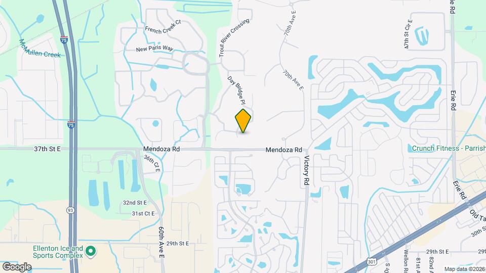 3814 Day Bridge Pl Map and Location Details