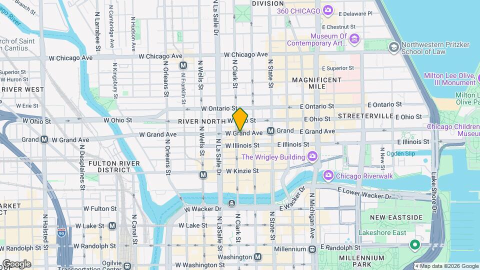 519 N Clark St, Unit 3c Mapa y Detalles de la Ubicación