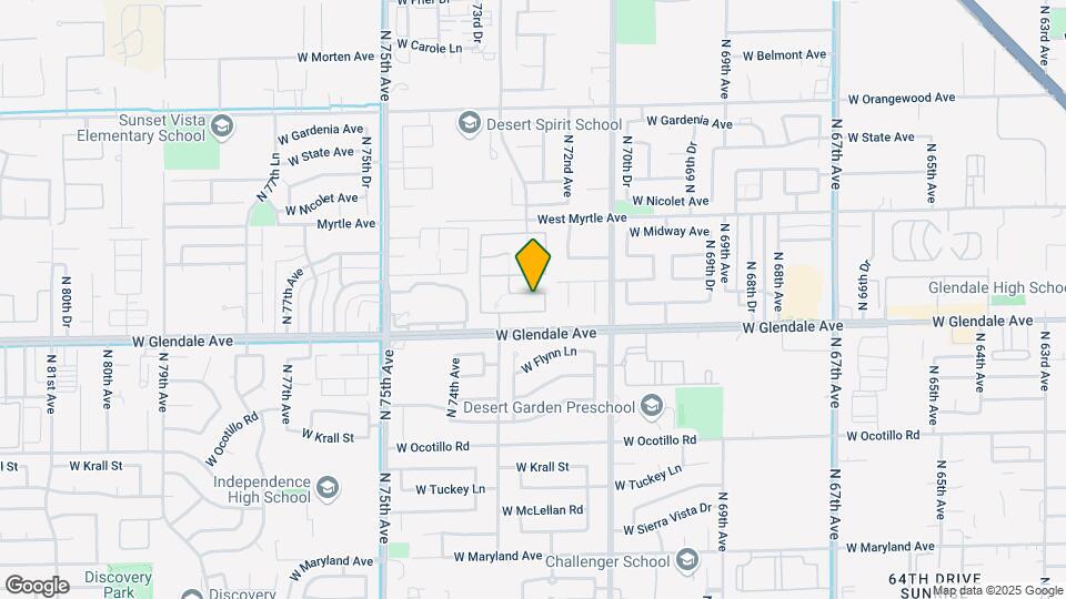 7265 W Glenn Dr Map and Location Details