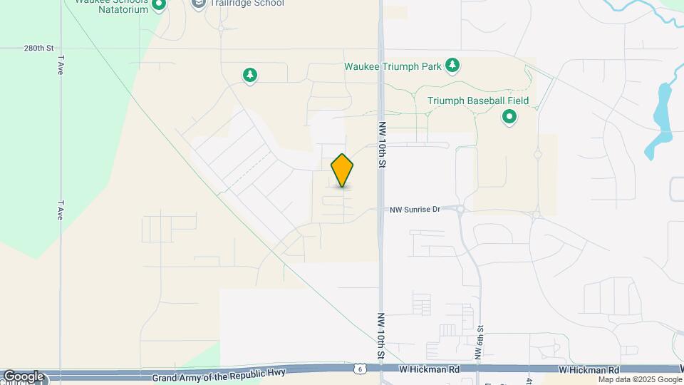 1033 NW Shriver Blvd Map and Location Details