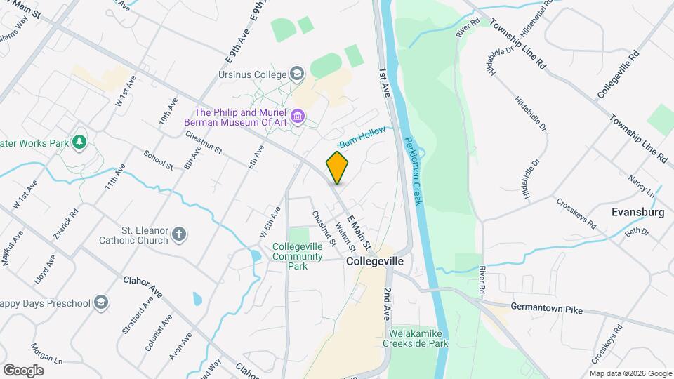 427 E Main St Map and Location Details