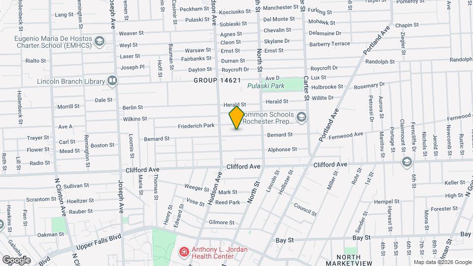 298 Bernard St, Unit Upper Mapa y Detalles de la Ubicación