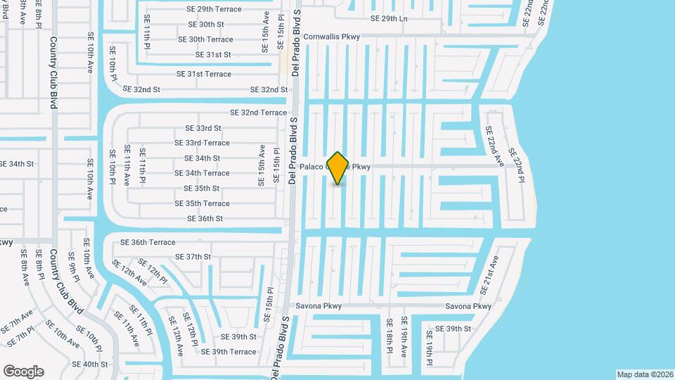 3417 SE 17th Ave Map and Location Details