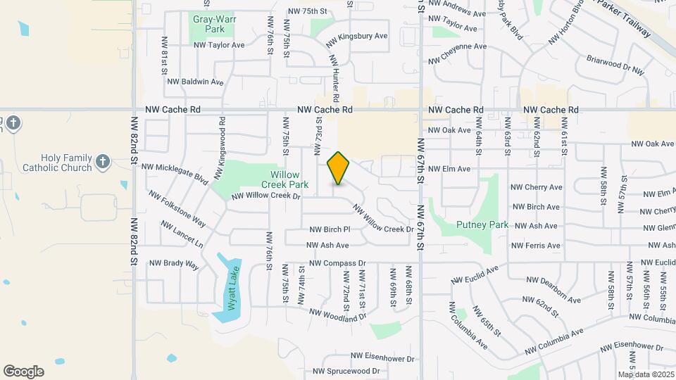 1103 NW Willow Pl Map and Location Details