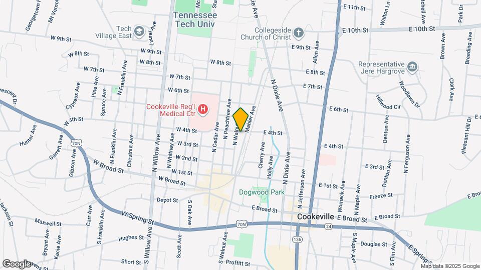 341 N Walnut Ave, Unit 4 Mapa y Detalles de la Ubicación