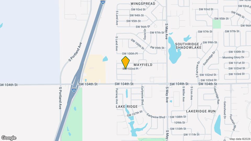 3148 SW 103rd Pl Map and Location Details