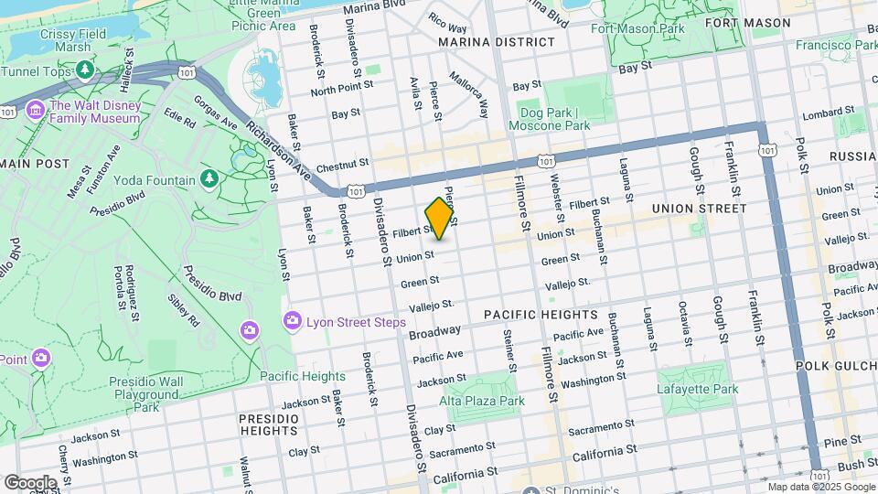 2450 Union St Mapa y Detalles de la Ubicación