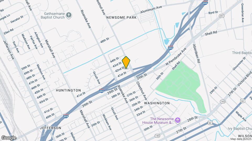 1151 41st St Map and Location Details