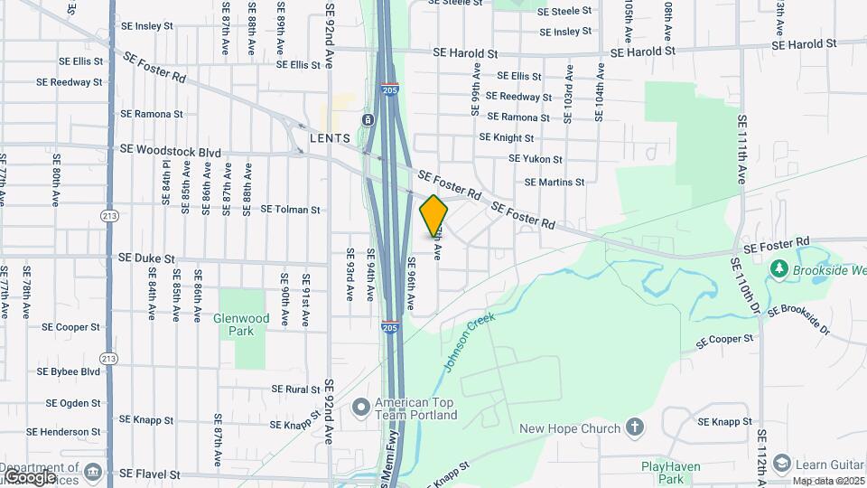 6417 SE 97th Ave Map and Location Details