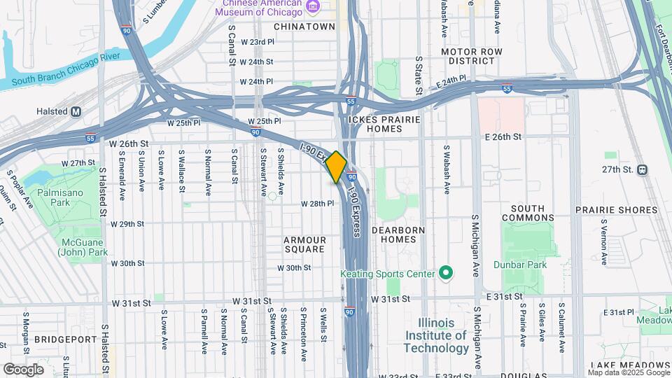 2734 S Wentworth Ave Map and Location Details