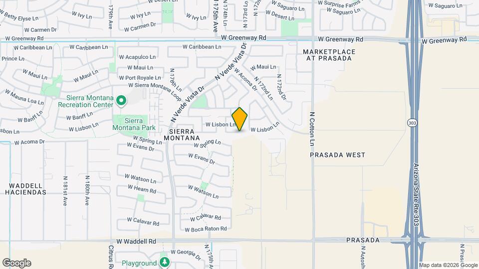 14643 N 174th Ave Mapa y Detalles de la Ubicación