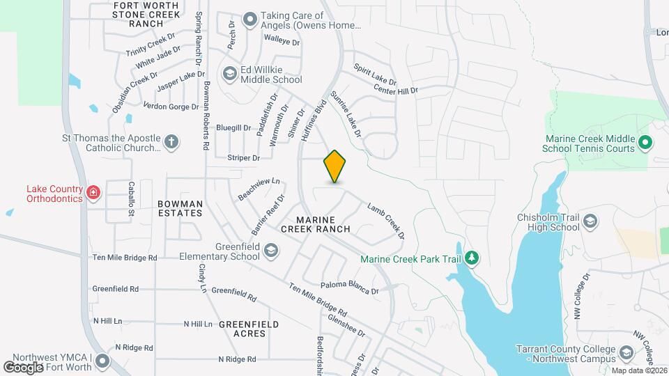 6164 Obsidian Creek Dr Mapa y Detalles de la Ubicación