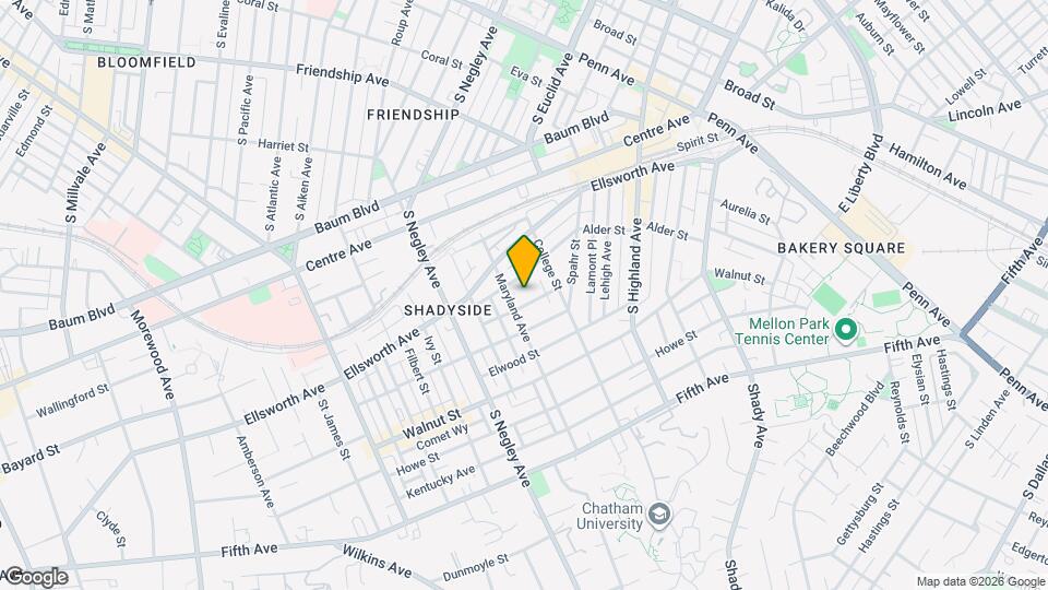 5815 Holden St Map and Location Details