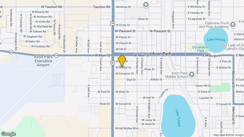 1011 W Walnut St Mapa y Detalles de la Ubicación