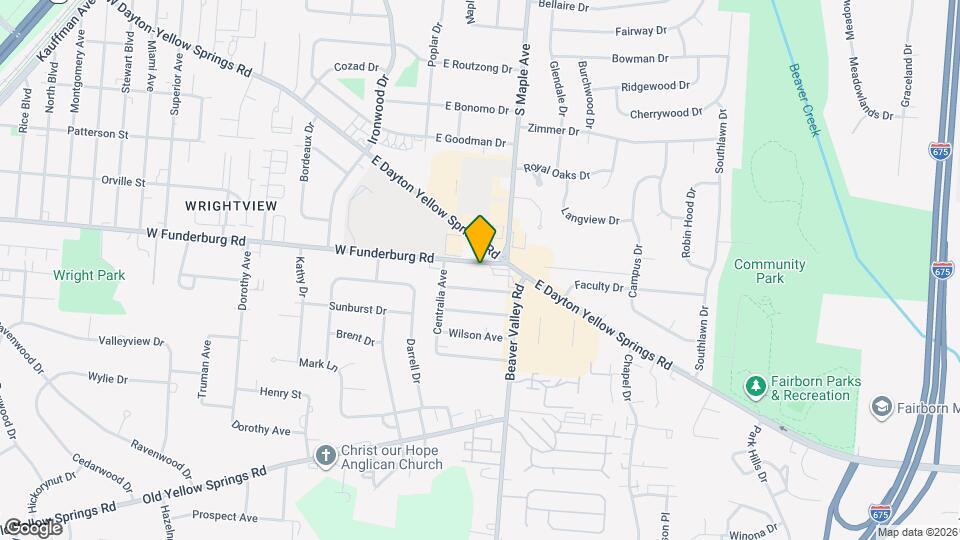 44 E Funderburg Rd Map and Location Details