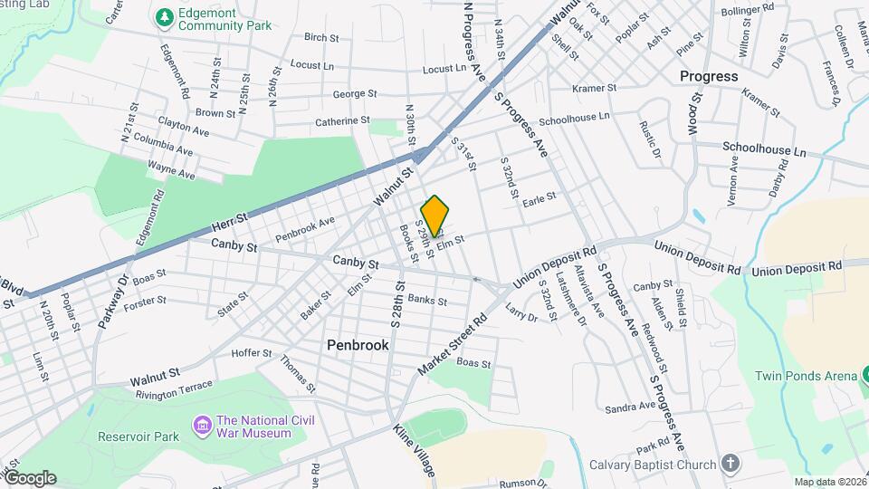 236 S 29th St Map and Location Details