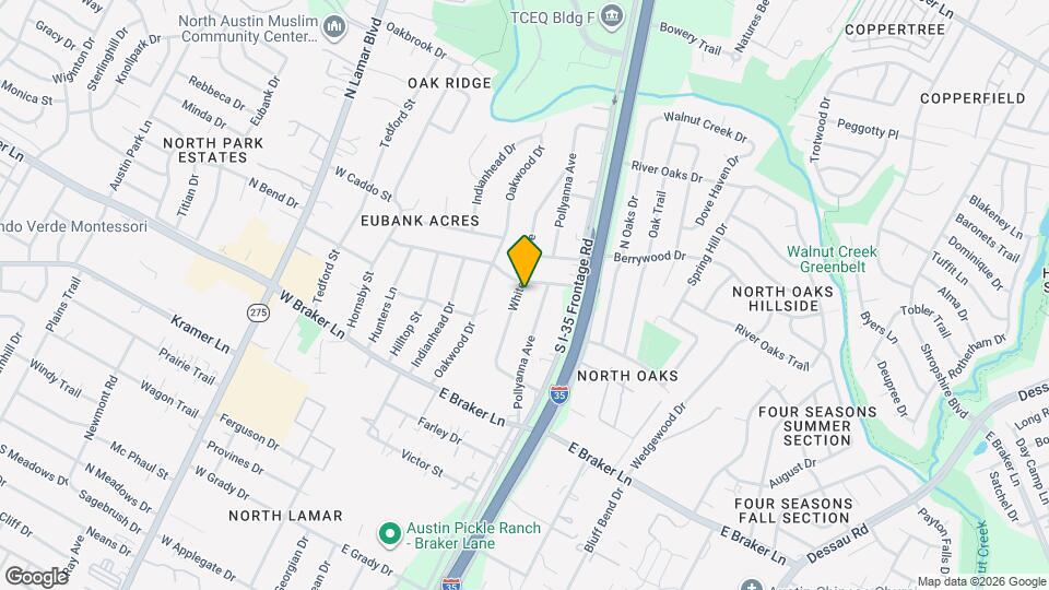 11511 Whitewing Ave Map and Location Details